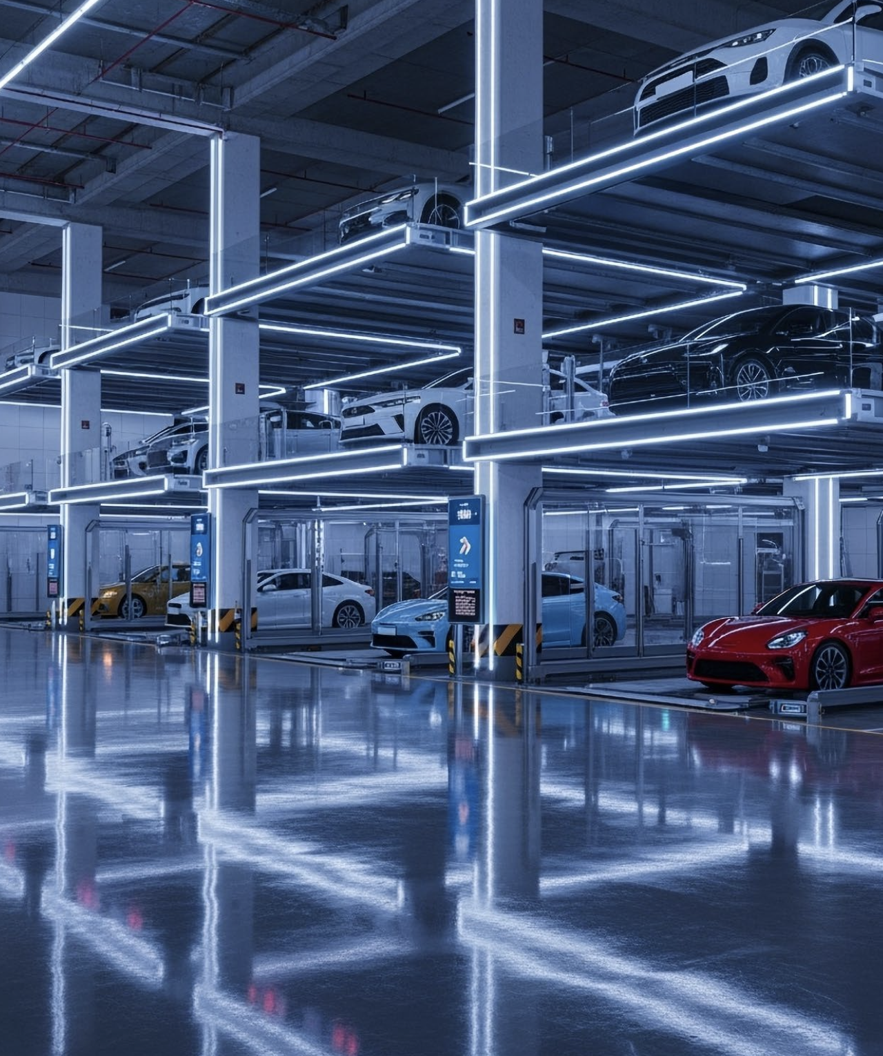 Robotic parking